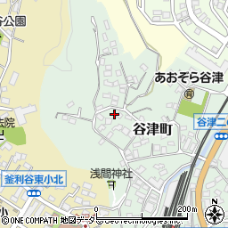 神奈川県横浜市金沢区谷津町259周辺の地図