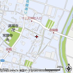神奈川県茅ヶ崎市萩園1811周辺の地図