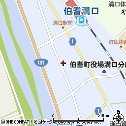 鳥取県西伯郡伯耆町溝口244周辺の地図