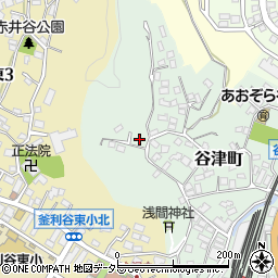 神奈川県横浜市金沢区谷津町285周辺の地図