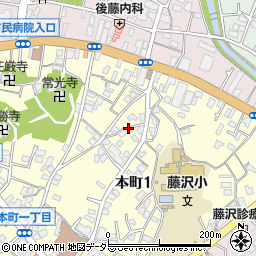 〒251-0053 神奈川県藤沢市本町の地図