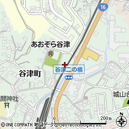 神奈川県横浜市金沢区谷津町242周辺の地図