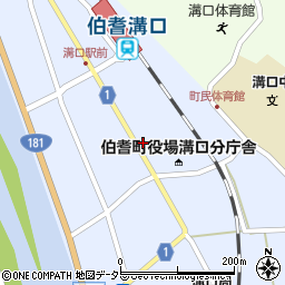 鳥取県西伯郡伯耆町溝口666周辺の地図
