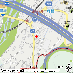 神奈川県足柄上郡松田町神山115周辺の地図