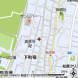 愛知県一宮市木曽川町里小牧下町場46周辺の地図