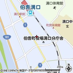 鳥取県西伯郡伯耆町溝口663周辺の地図