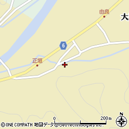 兵庫県養父市大屋町由良198周辺の地図