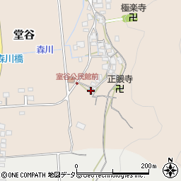 滋賀県米原市堂谷189周辺の地図
