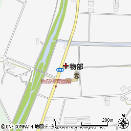 京都府綾部市物部町（建田）周辺の地図