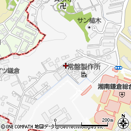 神奈川県鎌倉市植木702-5周辺の地図