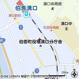 鳥取県西伯郡伯耆町溝口658周辺の地図
