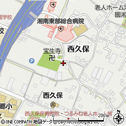 神奈川県茅ヶ崎市西久保550周辺の地図