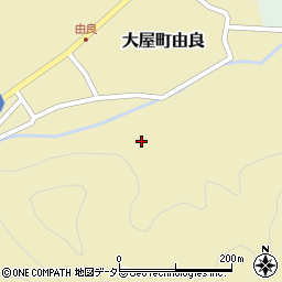 兵庫県養父市大屋町由良336周辺の地図