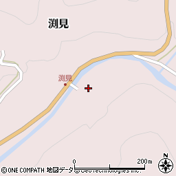 鳥取県八頭郡若桜町渕見516周辺の地図