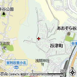 神奈川県横浜市金沢区谷津町263周辺の地図
