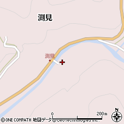 鳥取県八頭郡若桜町渕見515周辺の地図