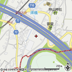 神奈川県足柄上郡松田町神山16周辺の地図