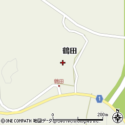 〒683-0217 鳥取県西伯郡南部町鶴田の地図
