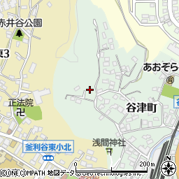神奈川県横浜市金沢区谷津町283周辺の地図