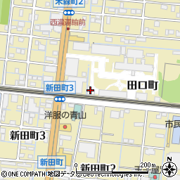 岐阜県大垣市田口町3周辺の地図