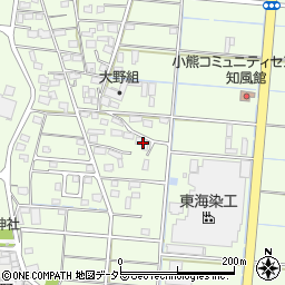 岐阜県羽島市小熊町西小熊1832周辺の地図