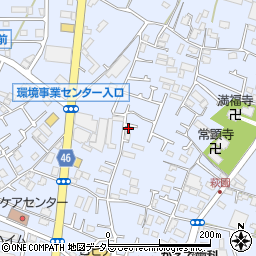神奈川県茅ヶ崎市萩園1583周辺の地図