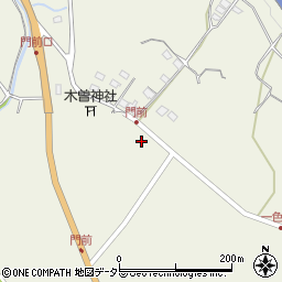 岐阜県大垣市上石津町牧田1077周辺の地図