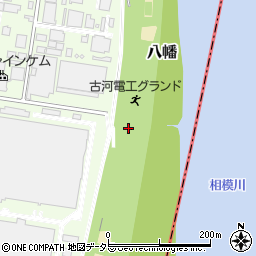 神奈川県平塚市八幡周辺の地図