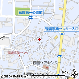 神奈川県茅ヶ崎市萩園1193周辺の地図