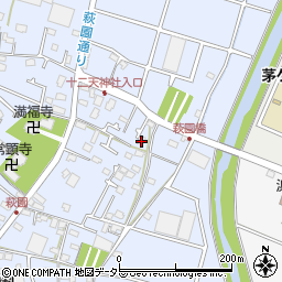 神奈川県茅ヶ崎市萩園1815周辺の地図
