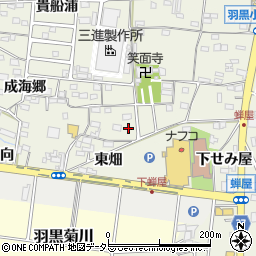 愛知県犬山市羽黒寺浦1周辺の地図