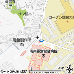 なの花薬局　湘南鎌倉店周辺の地図