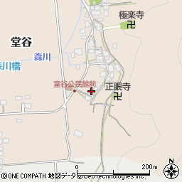 滋賀県米原市堂谷192周辺の地図