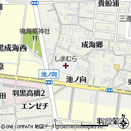愛知県犬山市羽黒徳間屋敷1周辺の地図