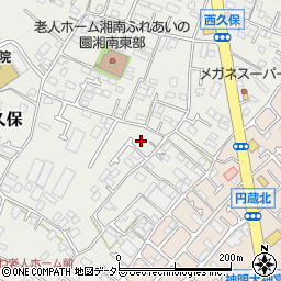 神奈川県茅ヶ崎市西久保706周辺の地図
