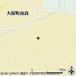 兵庫県養父市大屋町由良569周辺の地図