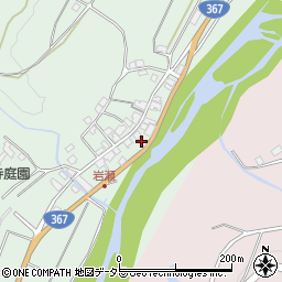 滋賀県高島市朽木岩瀬175周辺の地図