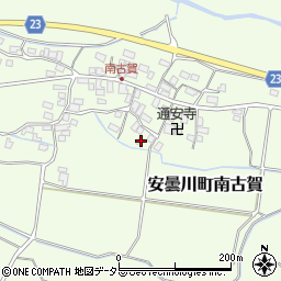 滋賀県高島市安曇川町南古賀290周辺の地図