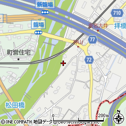 神奈川県足柄上郡松田町神山226-2周辺の地図