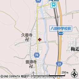 京都府綾部市梅迫町上町7周辺の地図