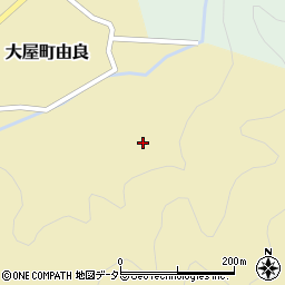 兵庫県養父市大屋町由良581周辺の地図
