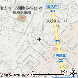 神奈川県茅ヶ崎市西久保718周辺の地図