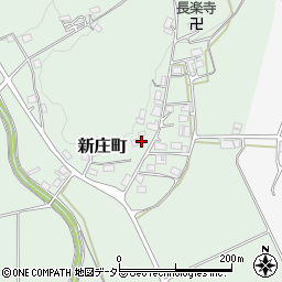 京都府綾部市新庄町柿周辺の地図