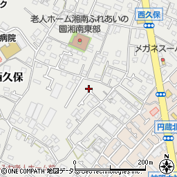 神奈川県茅ヶ崎市西久保705周辺の地図