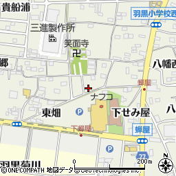 愛知県犬山市羽黒寺浦6-15周辺の地図