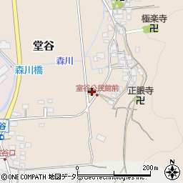 滋賀県米原市堂谷1275周辺の地図