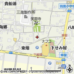 愛知県犬山市羽黒寺浦6-8周辺の地図