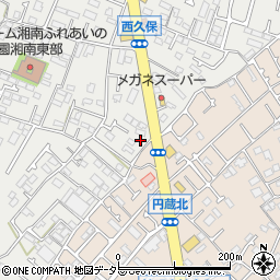 神奈川県茅ヶ崎市西久保766-5周辺の地図