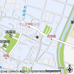 神奈川県茅ヶ崎市萩園1814周辺の地図