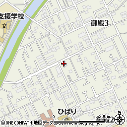 平塚中原教会周辺の地図